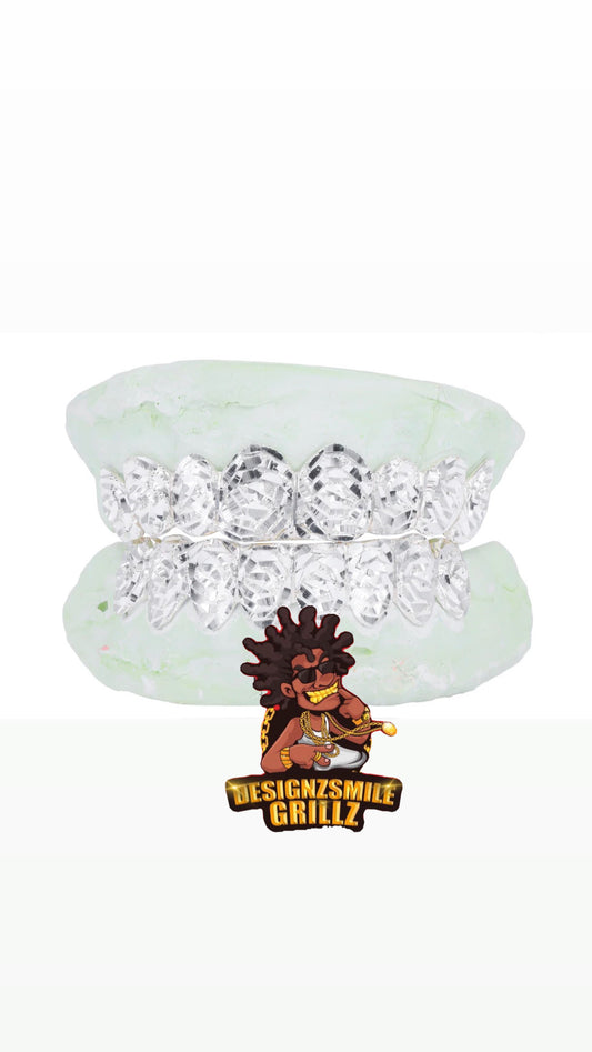 Rose Cut & Diamond dust Grillz